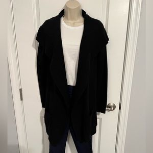 Cashmere THEORY black cardigan